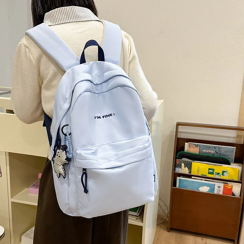 BALANG Nylon Backpack Unisex Multicolor-12