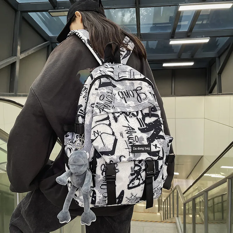 BALANG Nylon Backpack Unisex Multicolor-10