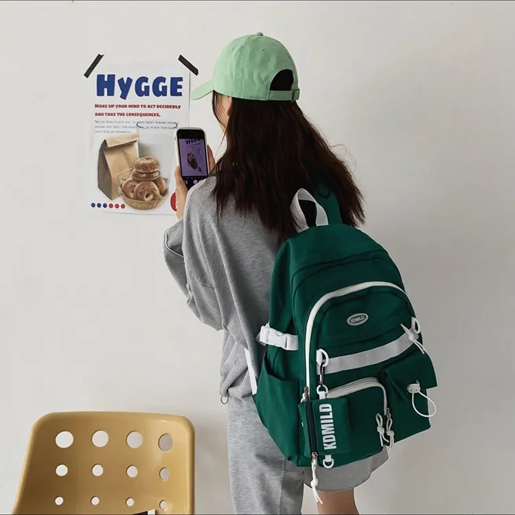 BALANG Nylon Laptop Backpack Regular Unisex Multicolor-1