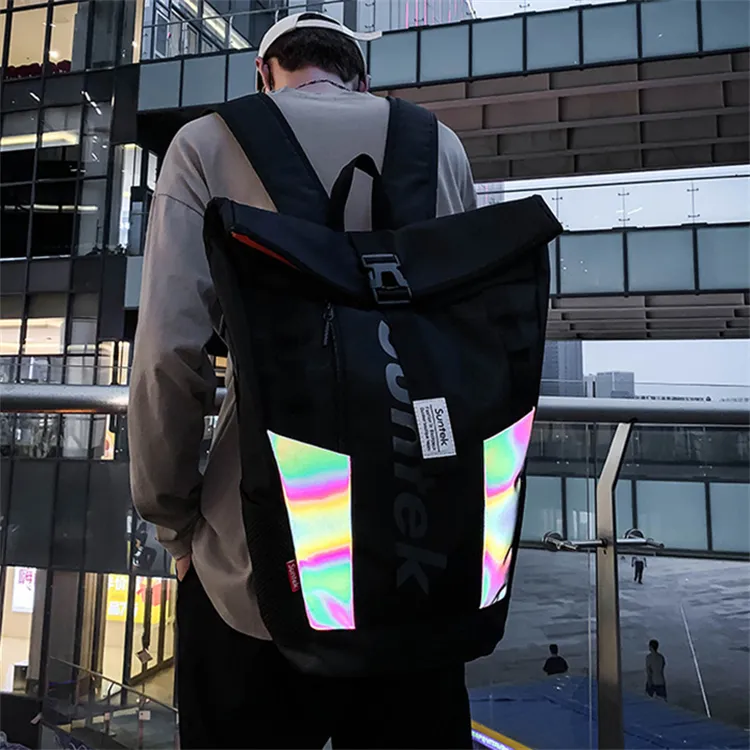 BALANG Oxford Backpack Regular Unisex Gray/Black-5