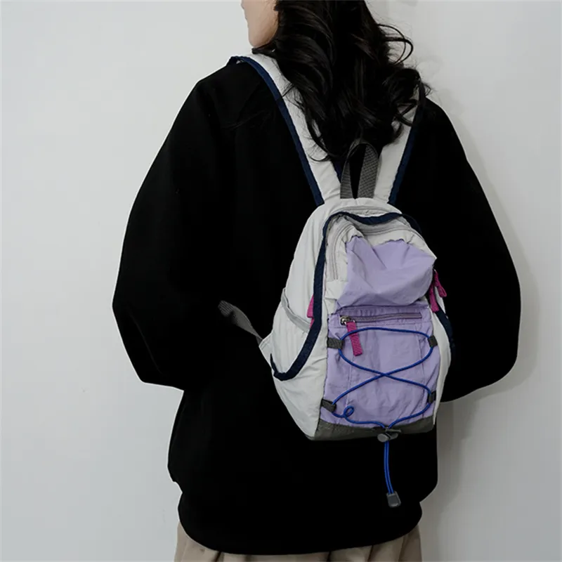 BALANG Nylon Backpack Unisex Multicolor-6