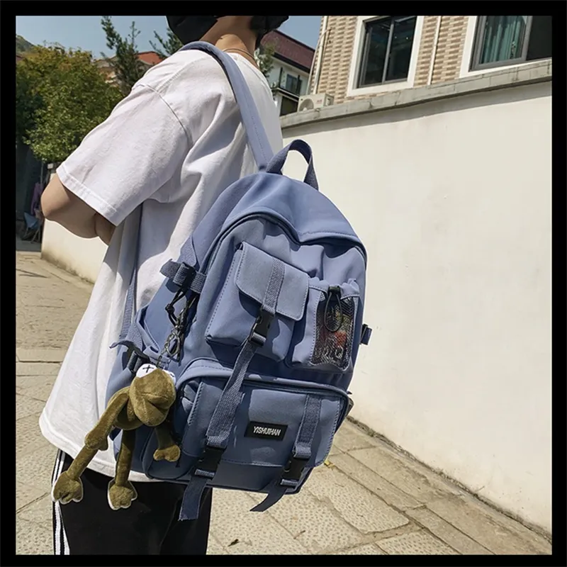 BALANG Nylon Backpack Tubas Unisex Red/Green/Blue/Black/Ecru-12