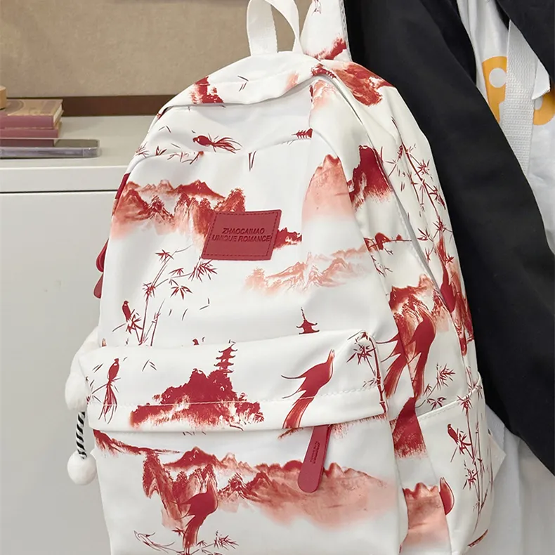 BALANG Nylon Backpack Regular Women's Multicolor-16