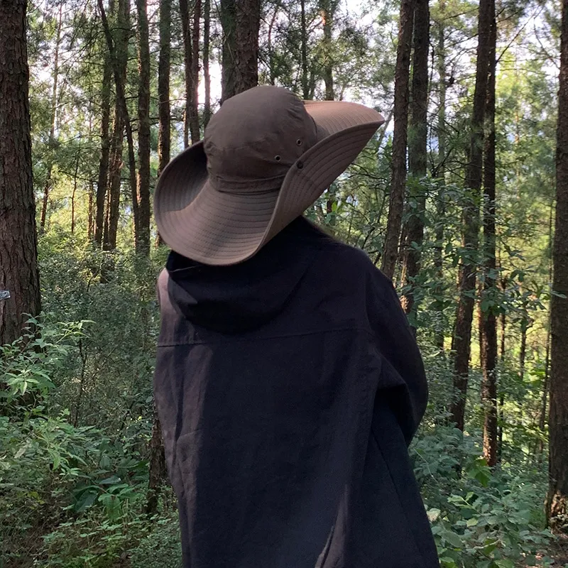 WODONBLE Polyester Bucket Hats Unisex-3