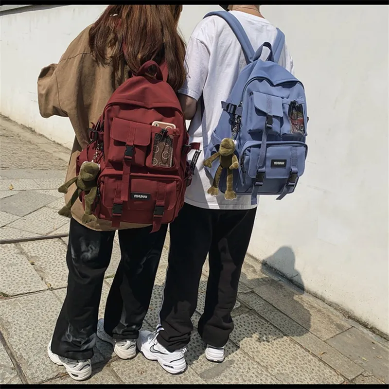 BALANG Nylon Backpack Tubas Unisex Red/Green/Blue/Black/Ecru-9