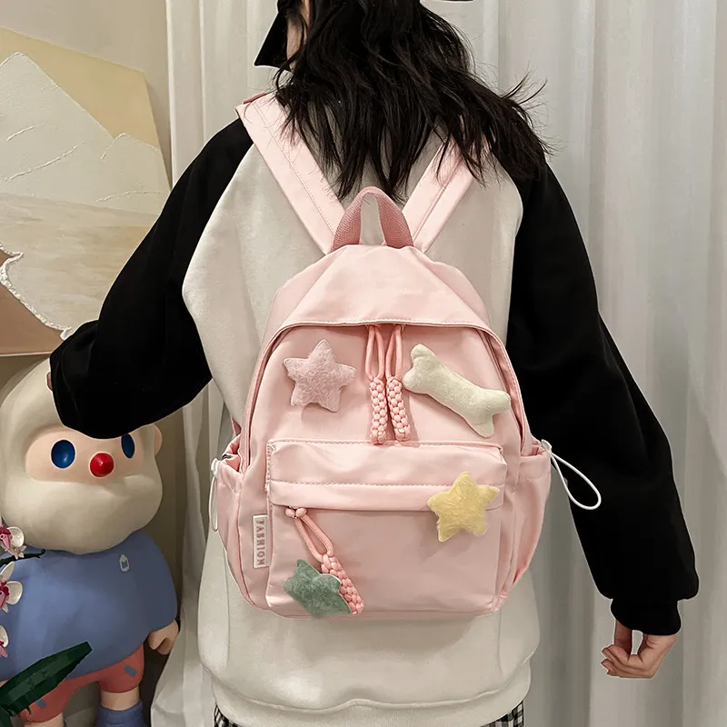 BALANG Nylon Stars Backpack Small Size Unisex Multicolor-3