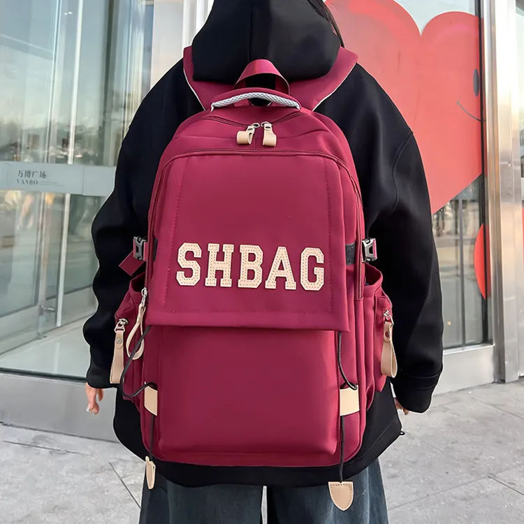 BALANG Composite Cloth Backpack Regular Unisex Multicolor-10