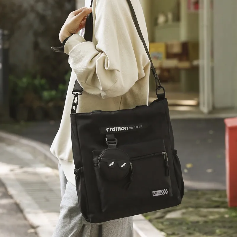 BALANG Nylon Tote Bag Shoulder Bag Unisex Multicolor-1