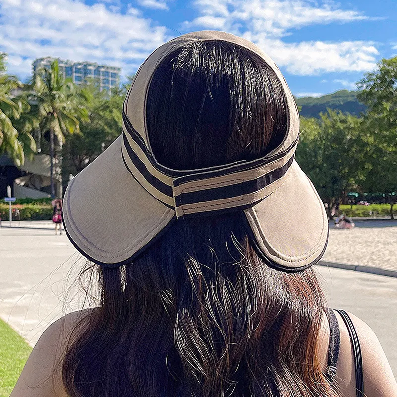 WODONBLE Polyester Sun Protection Hats Women's-2