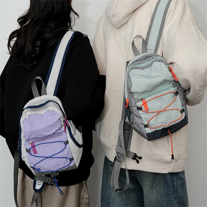 BALANG Nylon Backpack Unisex Multicolor-9