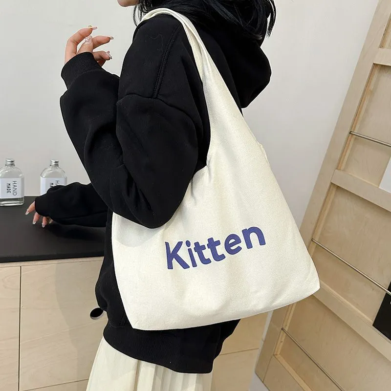 BALANG Canvas Canvas Bag Handbag Shoulder Bag Regular Women's Ecru-2