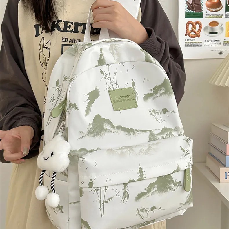 BALANG Nylon Backpack Regular Women's Multicolor-10