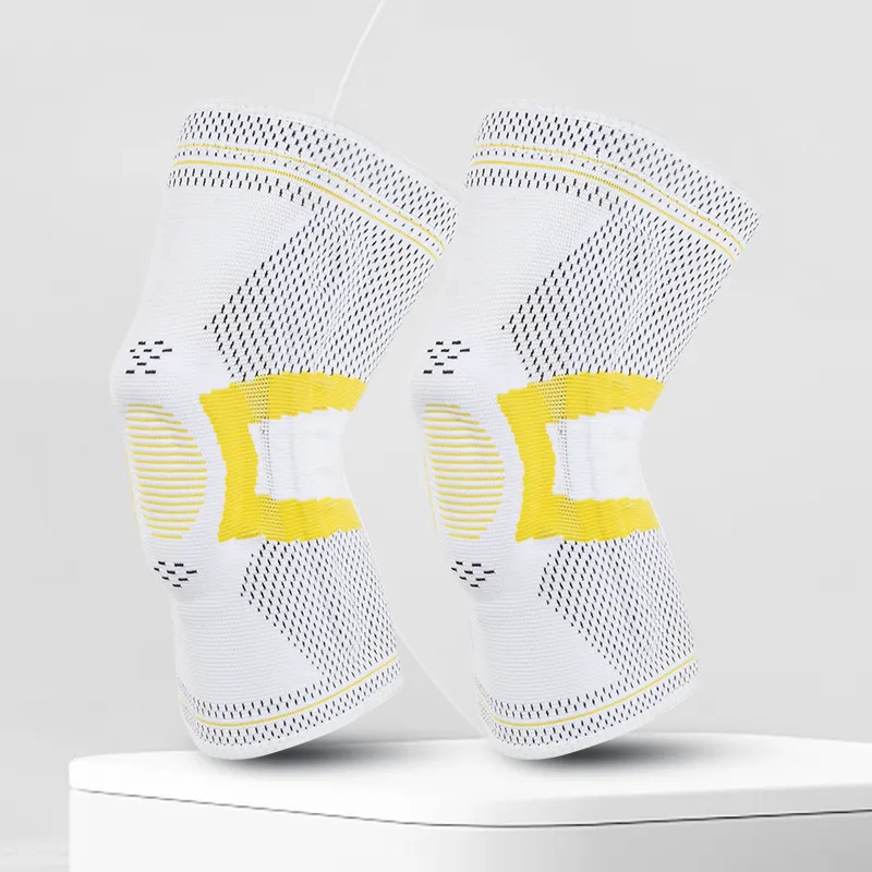 TMT Knee Pads Polyester Polyamide Elastane Running Volleyball Soccer Badminton Basketball Unisex-5