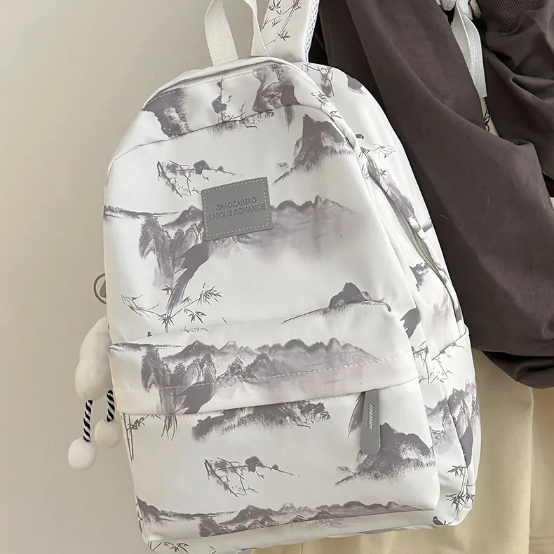 BALANG Nylon Backpack Regular Women's Multicolor-2