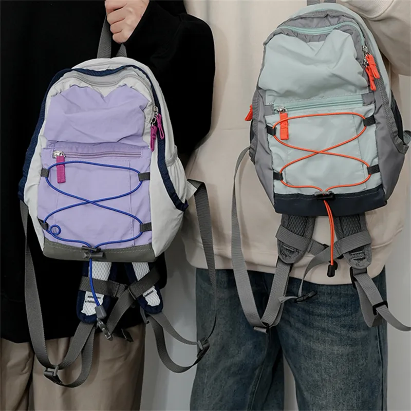 BALANG Nylon Backpack Unisex Multicolor-20