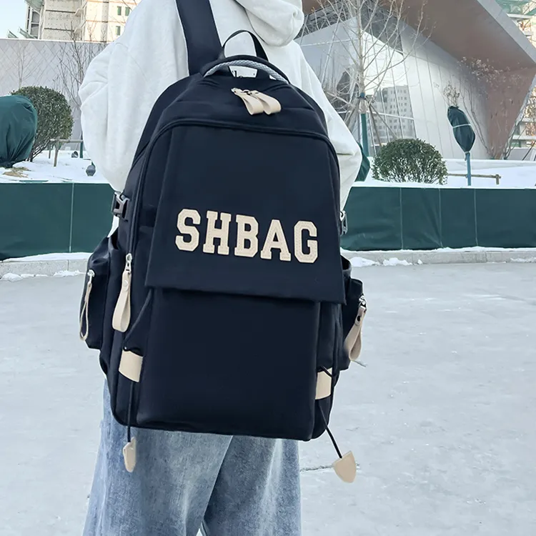 BALANG Composite Cloth Backpack Regular Unisex Multicolor-3