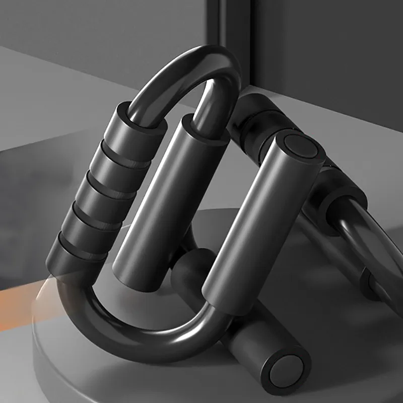 Jianruida Push Up Stand S Shaped Steel Pipe Training Unisex-2