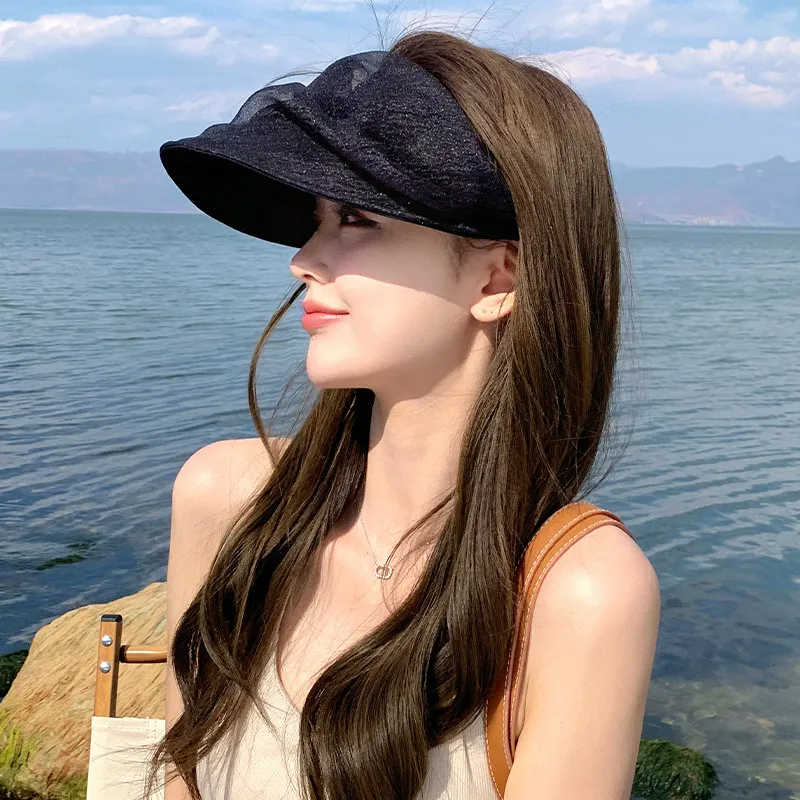 WODONBLE Polyester Sun Protection Hats Women's-2