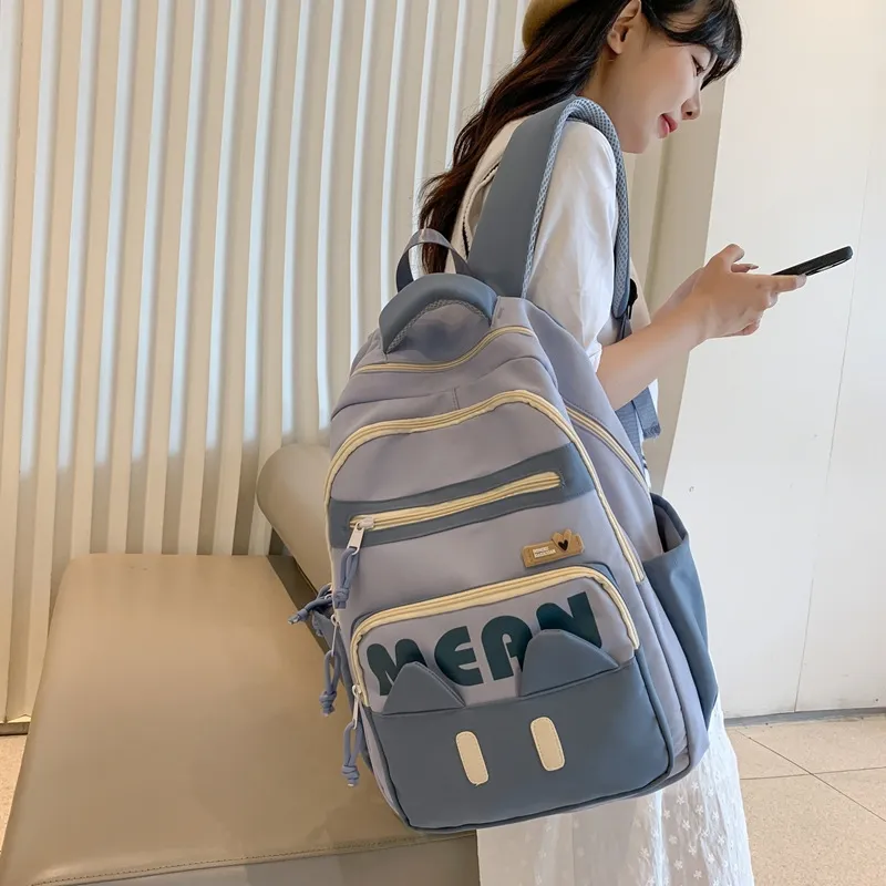 BALANG Nylon Backpack Unisex Multicolor-2