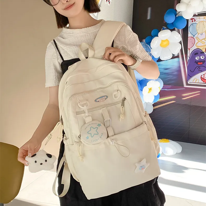 BALANG Cotton Backpack Regular Unisex Multicolor-4