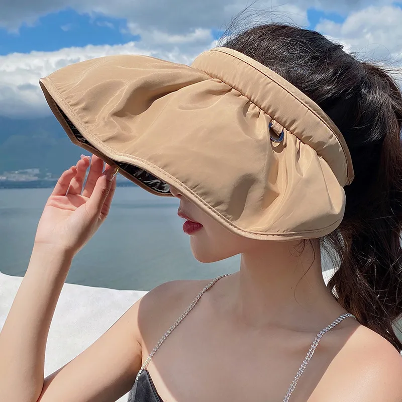 WODONBLE Polyester Sun Protection Hats Women's-2