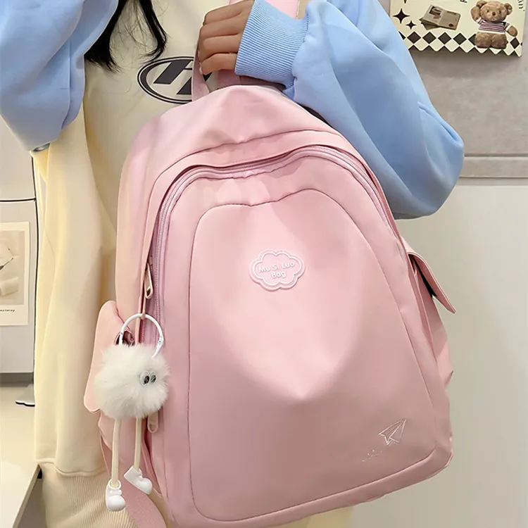 BALANG Nylon Backpack Unisex Multicolor-12