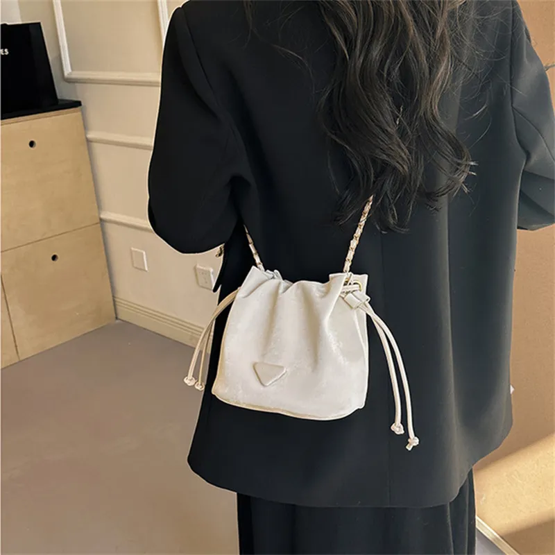 BALANG PU Shoulder Bag Women's Black/White/Pink/Khaki-8