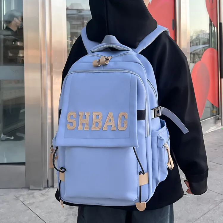 BALANG Composite Cloth Backpack Regular Unisex Multicolor-16