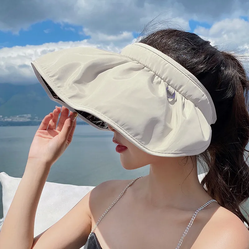 WODONBLE Polyester Sun Protection Hats Women's-4