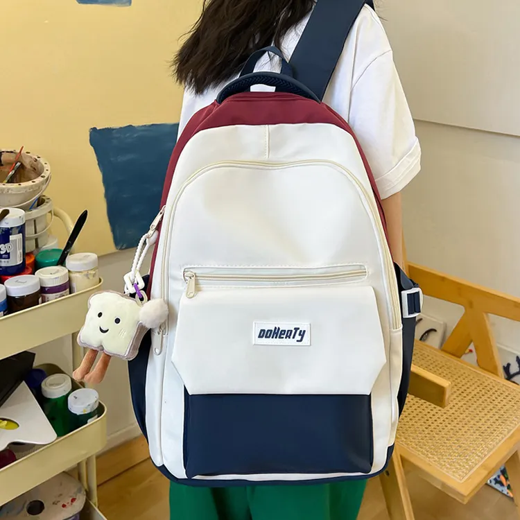BALANG Composite Cloth Backpack Regular Unisex Multicolor-2