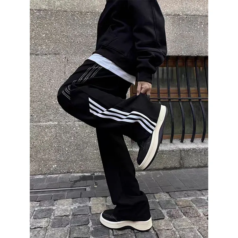 SOCKKEY Casual Pants Unisex Black-4