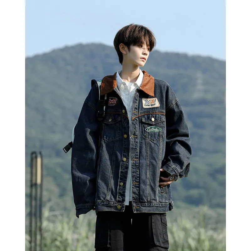 SOCKKEY Denim Jacket Unisex Blue-1