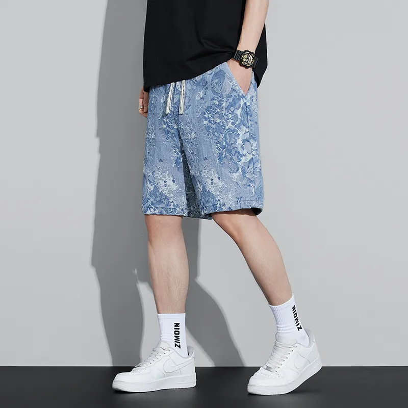 SOCKKEY Denim Shorts Unisex-3