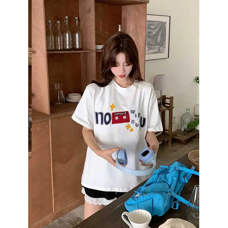 SOCKKEY T Shirts Unisex White-3