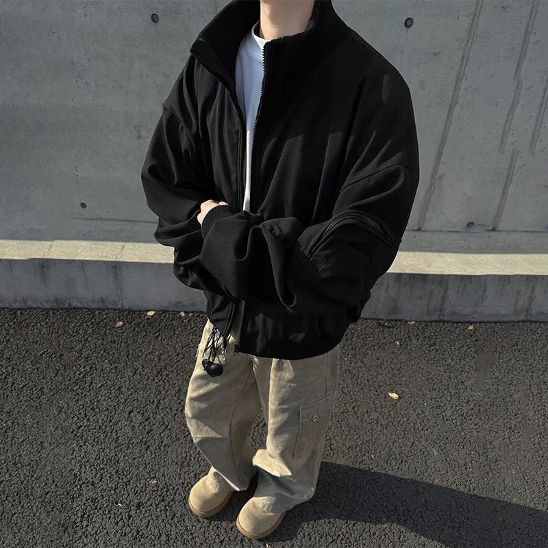 SOCKKEY Jackets Coats Unisex Black-5
