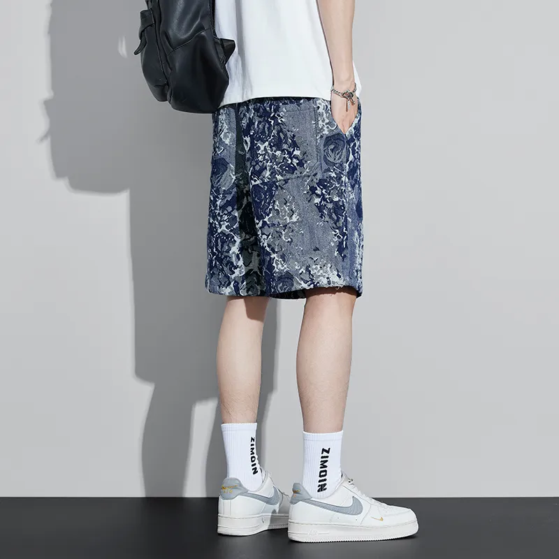 SOCKKEY Denim Shorts Unisex-11