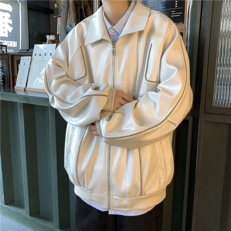 SOCKKEY Leather Jackets Unisex-20