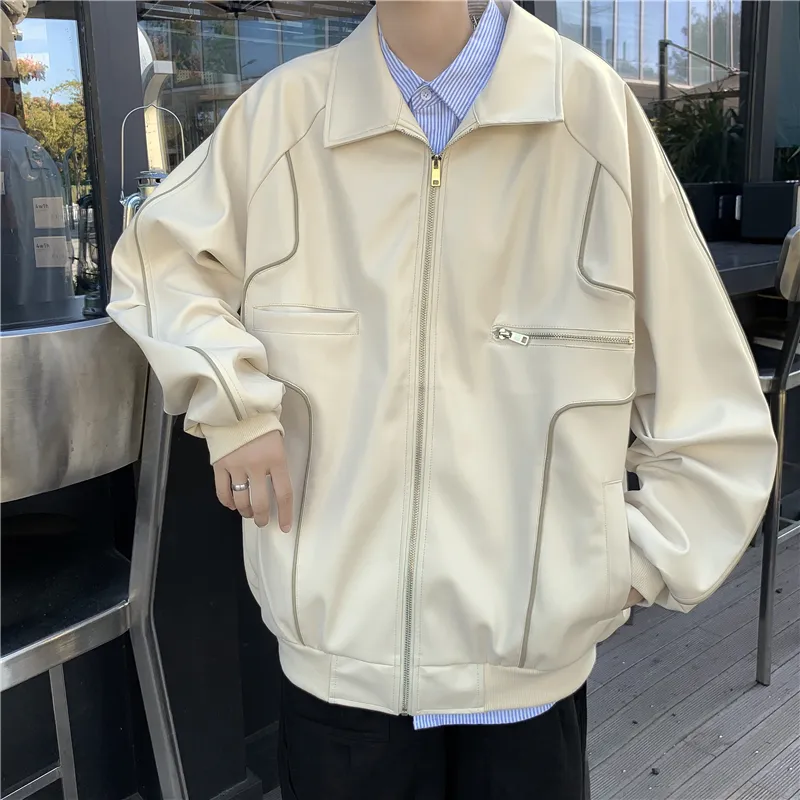 SOCKKEY Leather Jackets Unisex-18