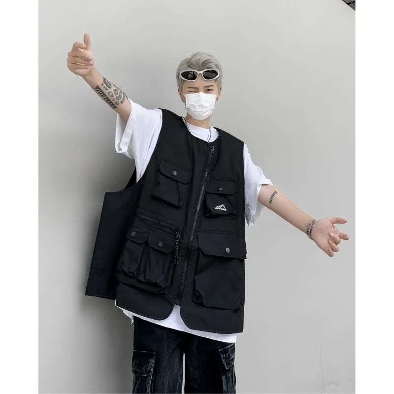 SOCKKEY Vests Unisex Black-5