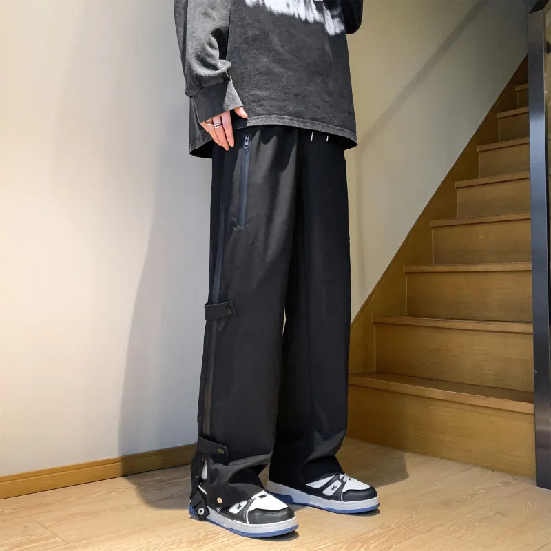SOCKKEY Cargo Pants Unisex Black-5