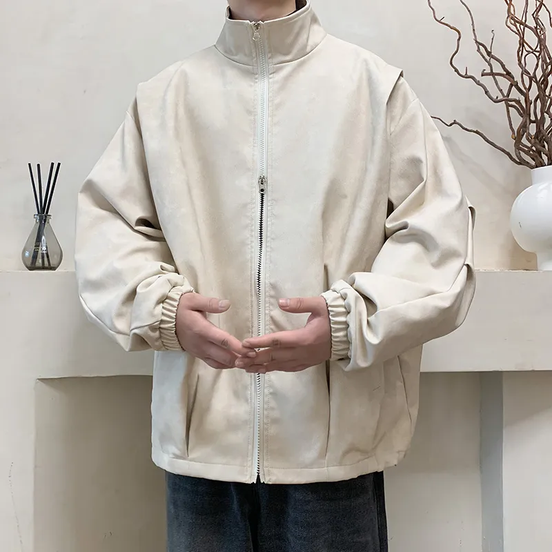 SOCKKEY Leather Jackets Unisex-17