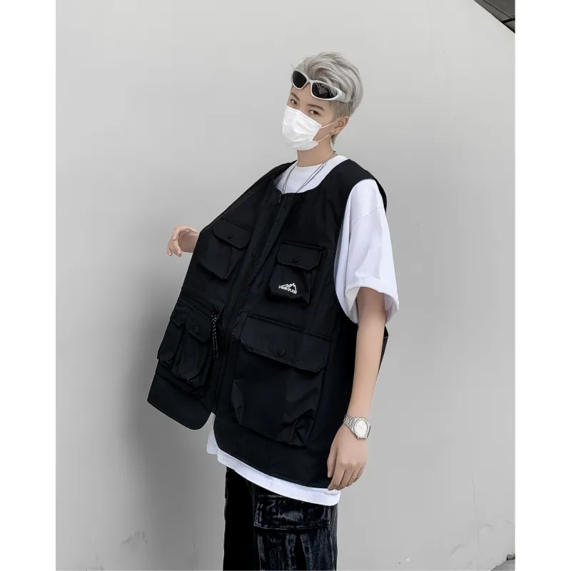 SOCKKEY Vests Unisex Black-6