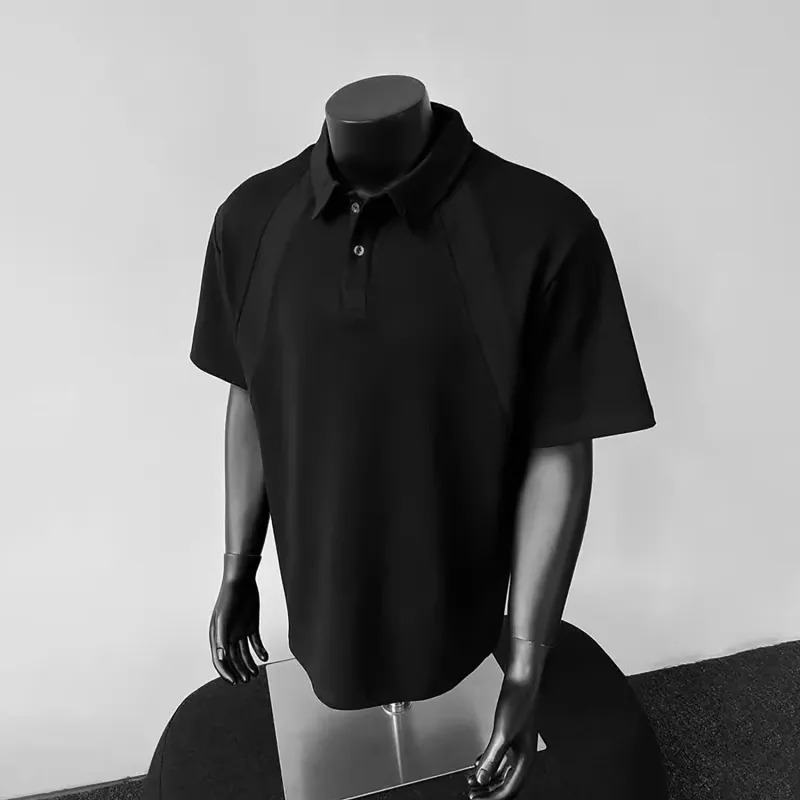 SOCKKEY Polo Shirt Unisex Black-10