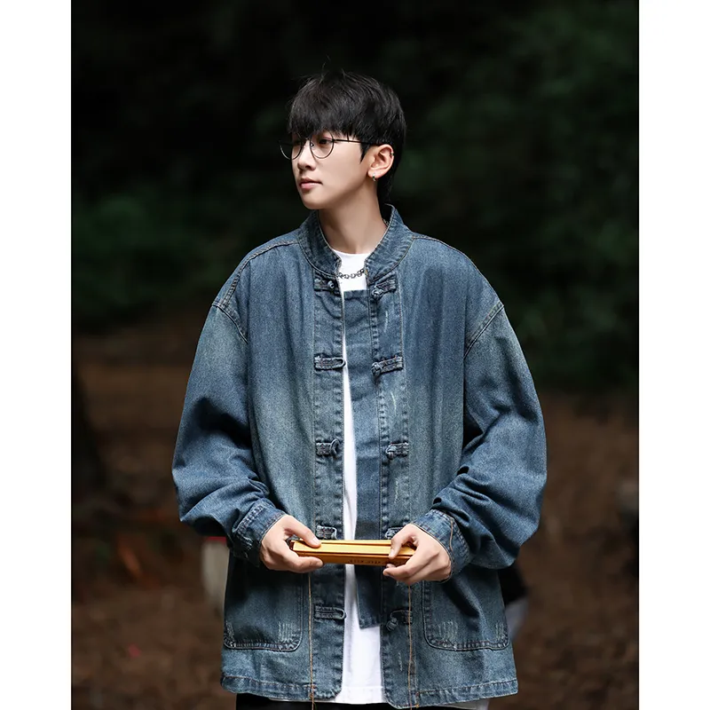 SOCKKEY Denim Jackets Unisex-5