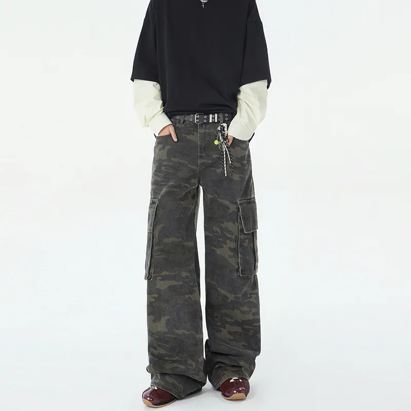 SOCKKEY Jeans Unisex Camouflage-6