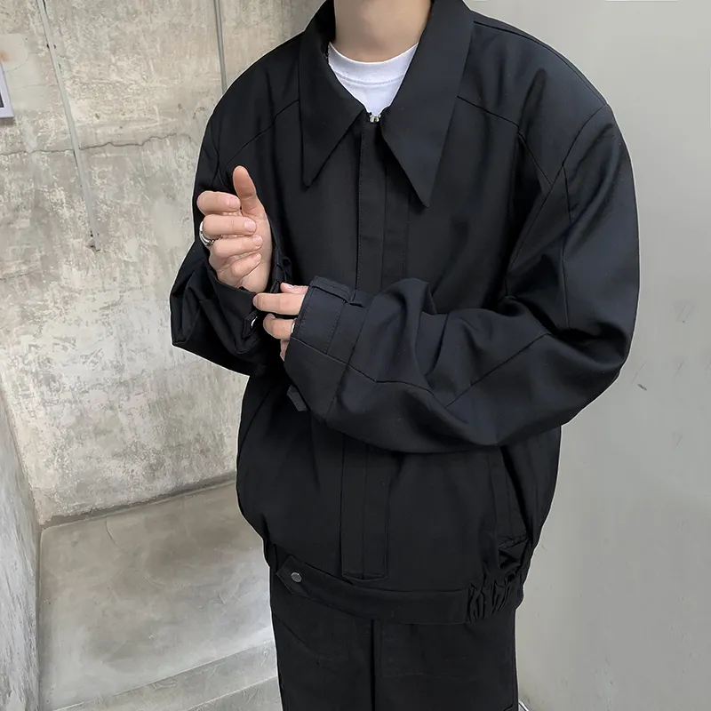SOCKKEY Jackets Coats Unisex Black-1