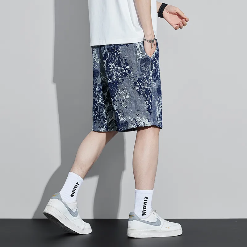 SOCKKEY Denim Shorts Unisex-12