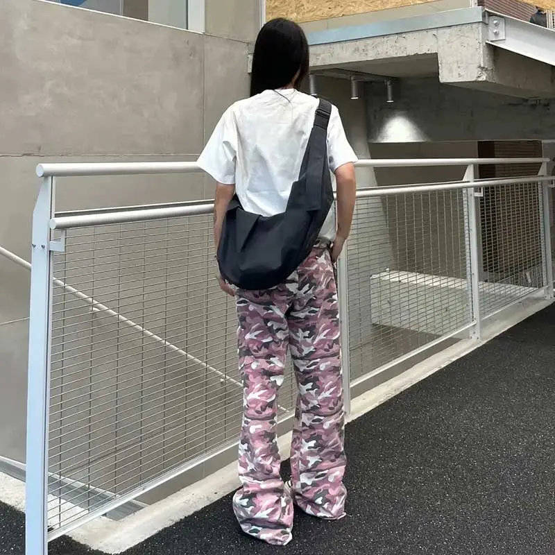 SOCKKEY Cargo Pants Unisex Pink-1