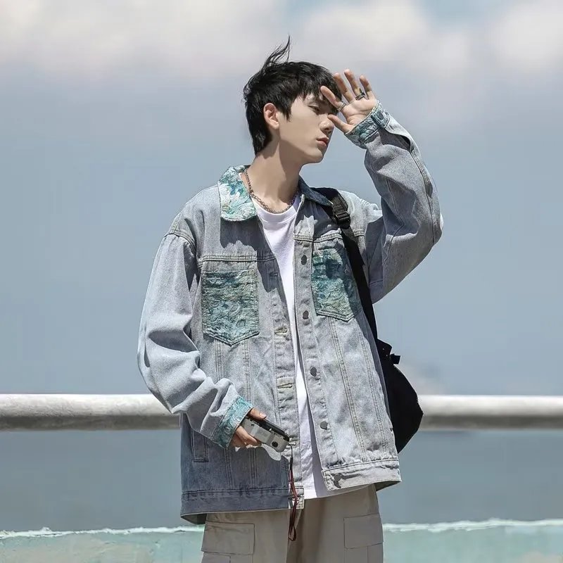SOCKKEY Denim Jackets Unisex-8