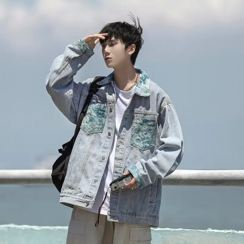 SOCKKEY Denim Jackets Unisex-9